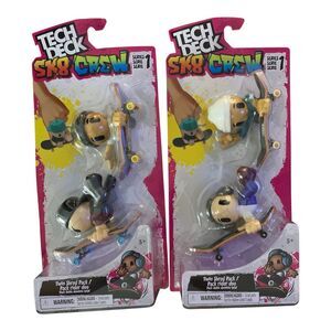 2 Tech Deck Sk8 Crew Fingerboard